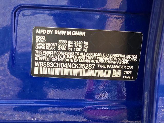 2022 BMW M5 Base