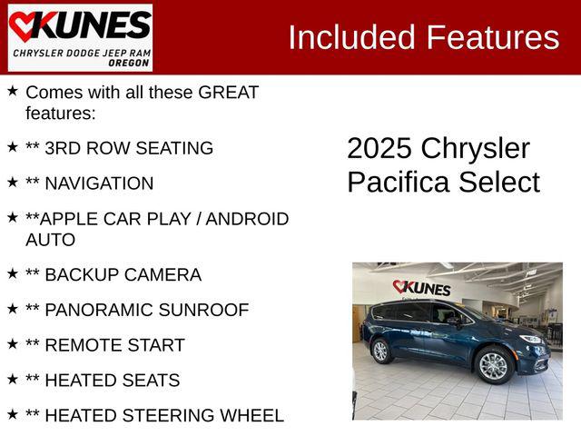 2025 Chrysler Pacifica PACIFICA SELECT AWD