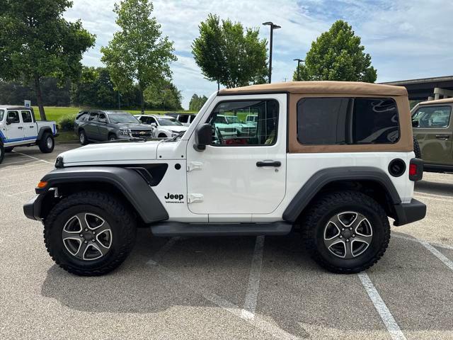 2020 Jeep Wrangler Black and Tan 4X4