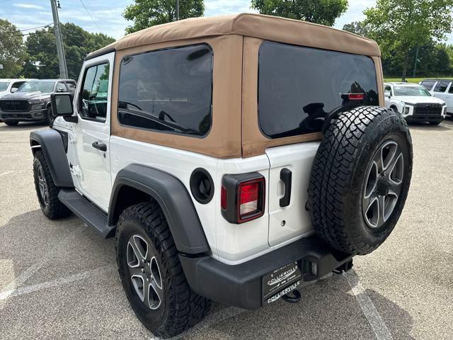 2020 Jeep Wrangler Black and Tan 4X4
