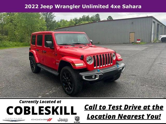 2022 Jeep Wrangler 4xe Unlimited Sahara 4x4 for sale in Cobleskill, NY
