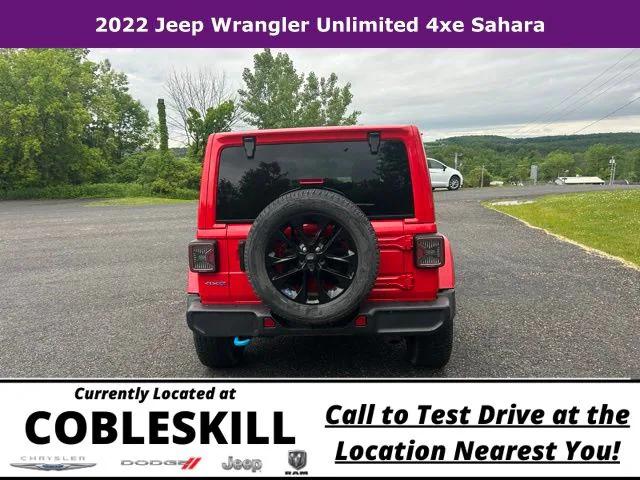 2022 Jeep Wrangler 4xe Unlimited Sahara 4x4