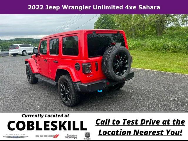 2022 Jeep Wrangler 4xe Unlimited Sahara 4x4