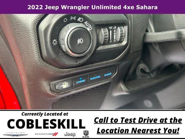 2022 Jeep Wrangler 4xe Unlimited Sahara 4x4