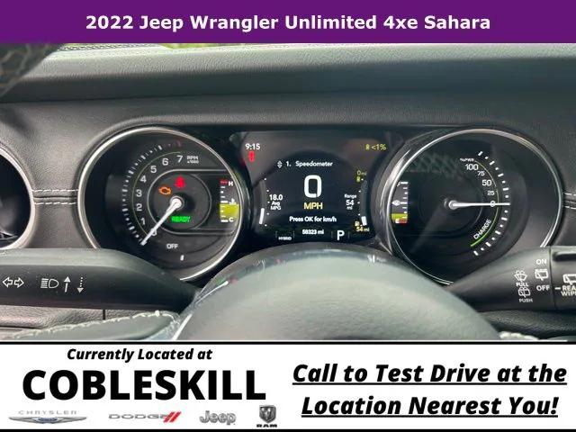 2022 Jeep Wrangler 4xe Unlimited Sahara 4x4