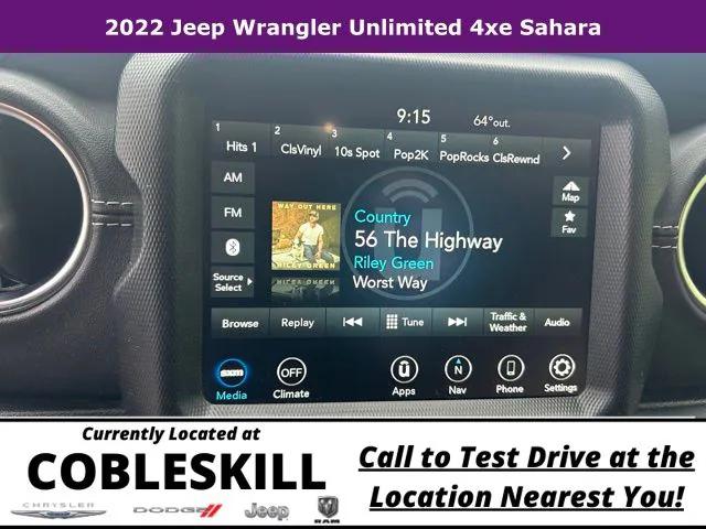 2022 Jeep Wrangler 4xe Unlimited Sahara 4x4