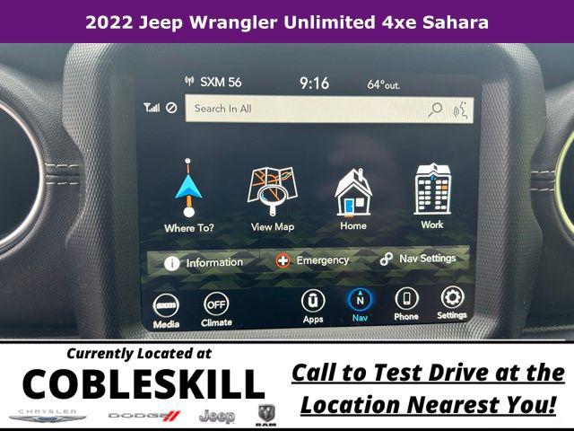 2022 Jeep Wrangler 4xe Unlimited Sahara 4x4