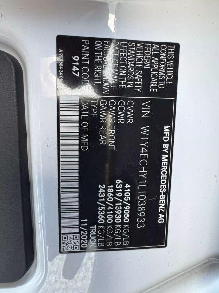 2020 Mercedes-Benz Sprinter 2500 High Roof V6