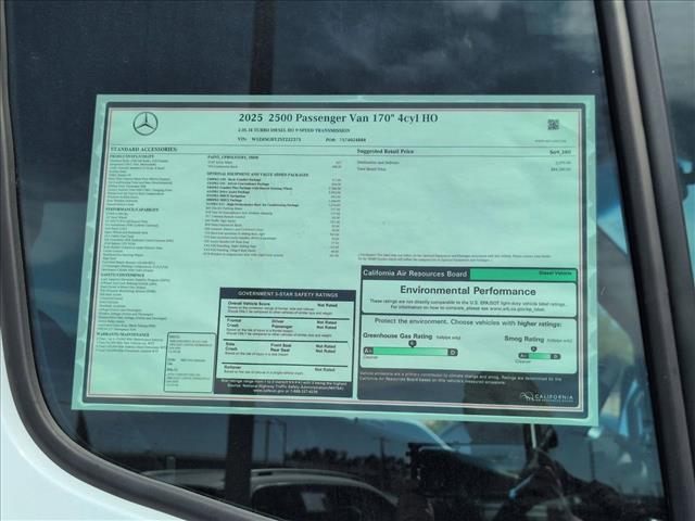 2025 Mercedes-Benz Sprinter 2500 High Roof 4-Cyl Diesel HO Select