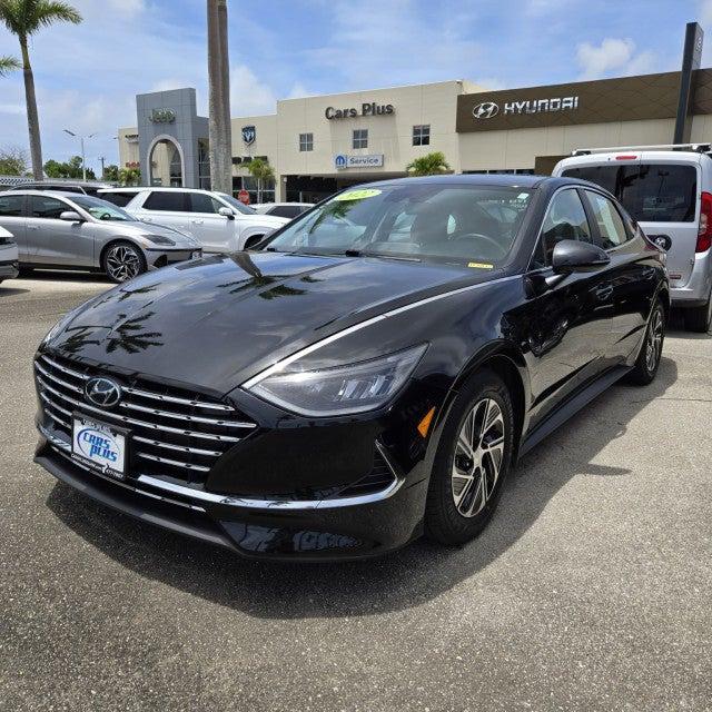 2022 Hyundai Sonata Hybrid Blue