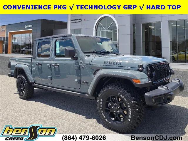 2025 Jeep Gladiator GLADIATOR WILLYS 4X4 2025 Jeep Gladiator GLADIATOR WILLYS 4X4