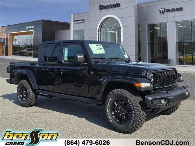 2025 Jeep Gladiator GLADIATOR WILLYS 4X4 2025 Jeep Gladiator GLADIATOR WILLYS 4X4