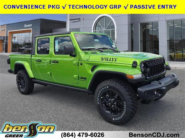 2025 Jeep Gladiator GLADIATOR WILLYS 4X4 2025 Jeep Gladiator GLADIATOR WILLYS 4X4