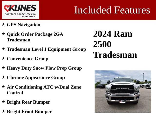 2024 RAM Ram 2500 RAM 2500 TRADESMAN CREW CAB 4X4 8 BOX
