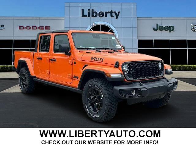 2025 Jeep Gladiator GLADIATOR WILLYS 4X4 2025 Jeep Gladiator GLADIATOR WILLYS 4X4