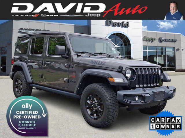 2021 Jeep Wrangler Willys Sport 4x4 for sale in Glen Mills, PA