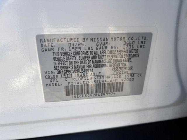 2024 Nissan Kicks SV Xtronic CVT