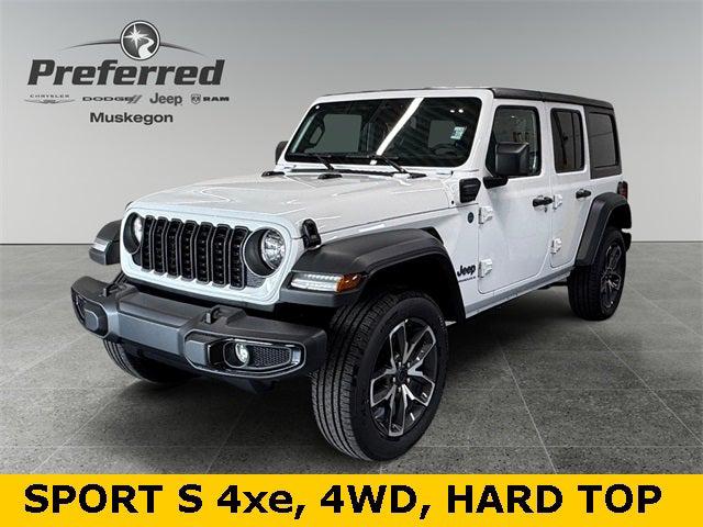 2025 Jeep Wrangler 4xe WRANGLER 4-DOOR SPORT S 4xe