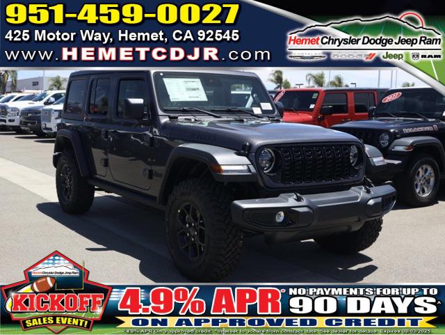 2025 Jeep Wrangler WRANGLER 4-DOOR WILLYS