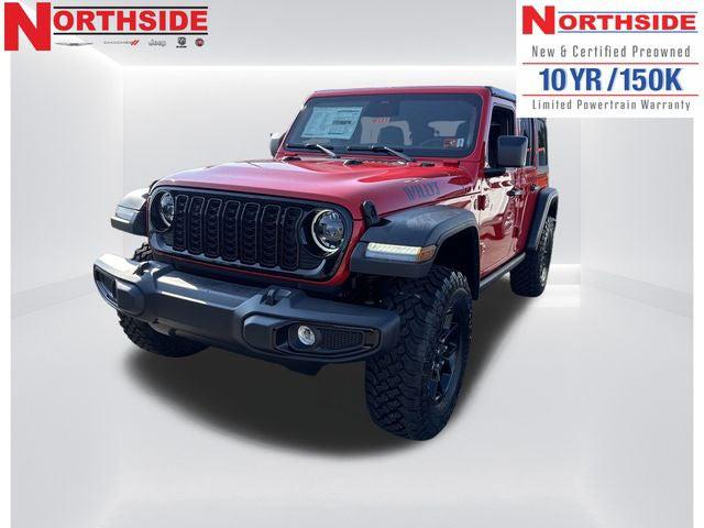 2025 Jeep Wrangler WRANGLER 4-DOOR WILLYS 2025 Jeep Wrangler WRANGLER 4-DOOR WILLYS