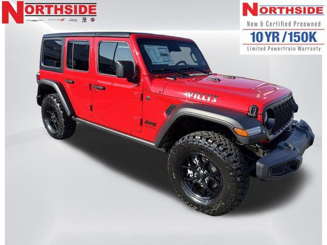 2025 Jeep Wrangler WRANGLER 4-DOOR WILLYS 2025 Jeep Wrangler WRANGLER 4-DOOR WILLYS