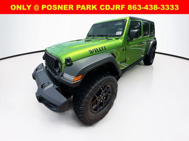 2025 Jeep Wrangler WRANGLER 4-DOOR WILLYS 2025 Jeep Wrangler WRANGLER 4-DOOR WILLYS