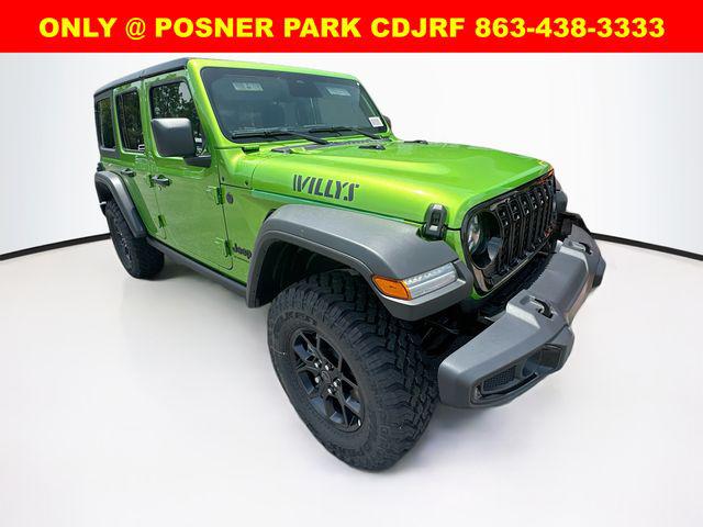2025 Jeep Wrangler WRANGLER 4-DOOR WILLYS 2025 Jeep Wrangler WRANGLER 4-DOOR WILLYS