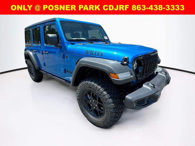2025 Jeep Wrangler WRANGLER 4-DOOR WILLYS 2025 Jeep Wrangler WRANGLER 4-DOOR WILLYS