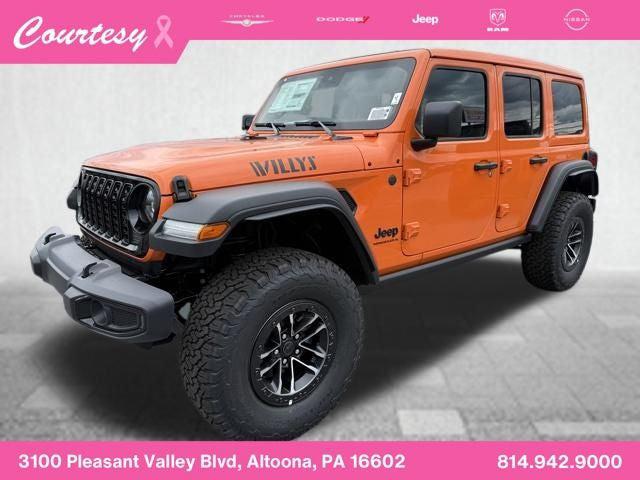 2025 Jeep Wrangler WRANGLER 4-DOOR WILLYS 2025 Jeep Wrangler WRANGLER 4-DOOR WILLYS