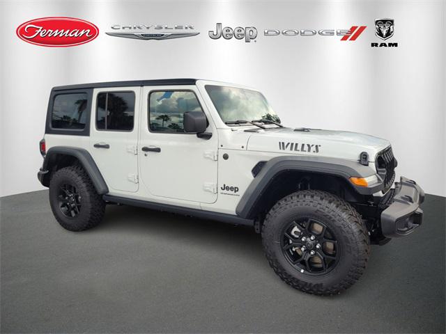 2025 Jeep Wrangler WRANGLER 4-DOOR WILLYS 2025 Jeep Wrangler WRANGLER 4-DOOR WILLYS