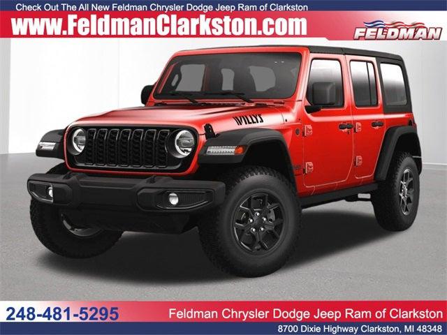2025 Jeep Wrangler WRANGLER 4-DOOR WILLYS