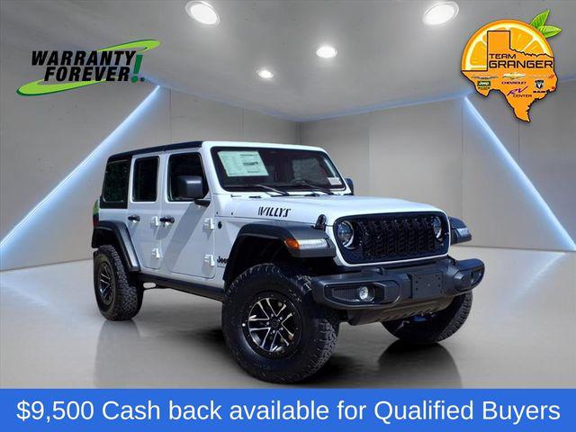 2025 Jeep Wrangler WRANGLER 4-DOOR WILLYS 2025 Jeep Wrangler WRANGLER 4-DOOR WILLYS