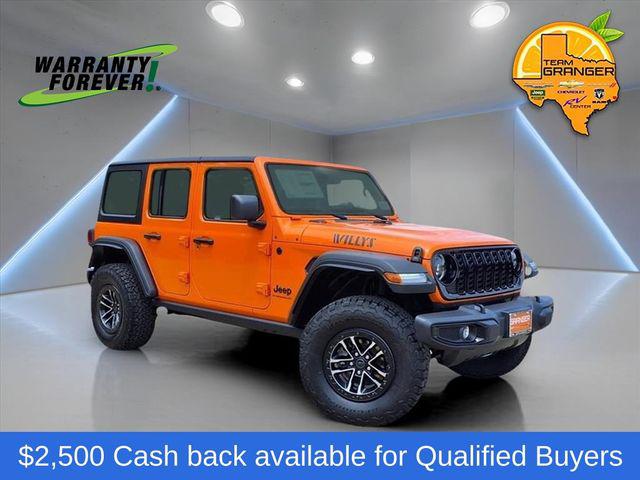2025 Jeep Wrangler WRANGLER 4-DOOR WILLYS 2025 Jeep Wrangler WRANGLER 4-DOOR WILLYS
