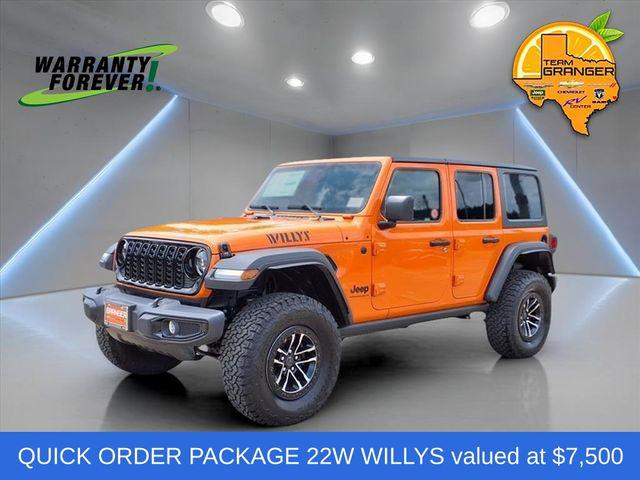2025 Jeep Wrangler WRANGLER 4-DOOR WILLYS 2025 Jeep Wrangler WRANGLER 4-DOOR WILLYS