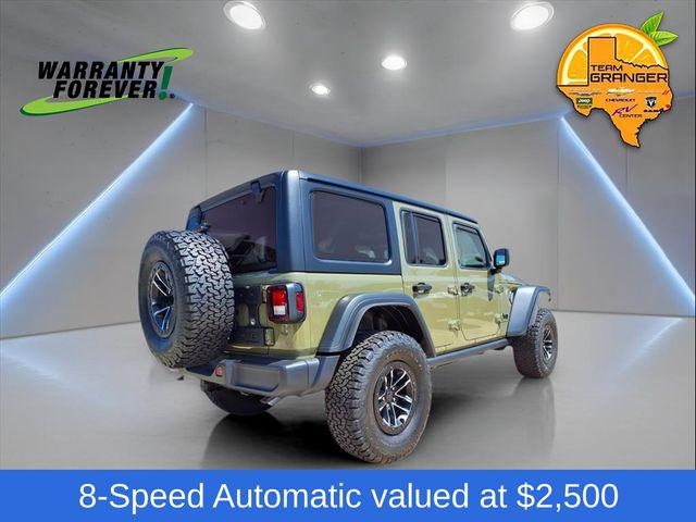 2025 Jeep Wrangler WRANGLER 4-DOOR WILLYS 2025 Jeep Wrangler WRANGLER 4-DOOR WILLYS