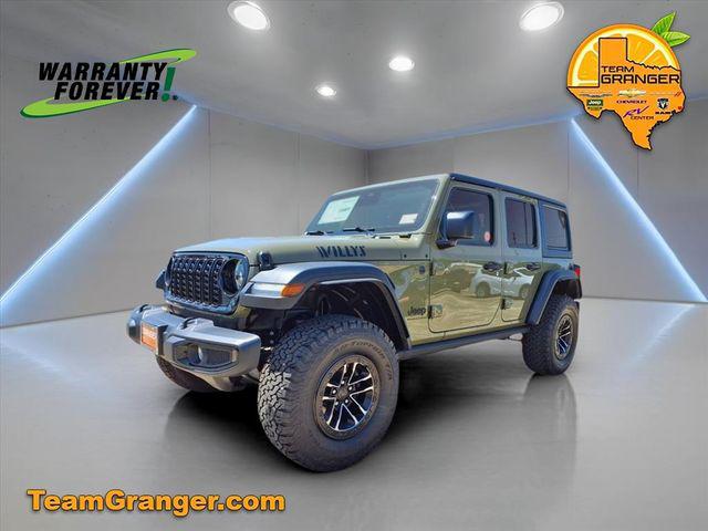 2025 Jeep Wrangler WRANGLER 4-DOOR WILLYS 2025 Jeep Wrangler WRANGLER 4-DOOR WILLYS