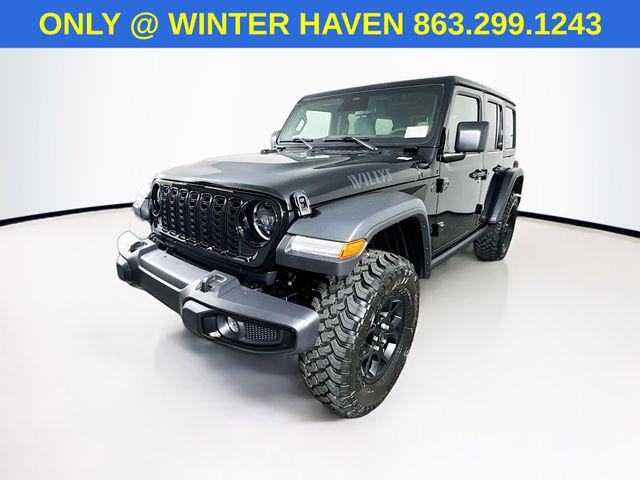 2025 Jeep Wrangler WRANGLER 4-DOOR WILLYS 2025 Jeep Wrangler WRANGLER 4-DOOR WILLYS