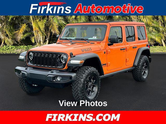 2025 Jeep Wrangler WRANGLER 4-DOOR WILLYS 2025 Jeep Wrangler WRANGLER 4-DOOR WILLYS