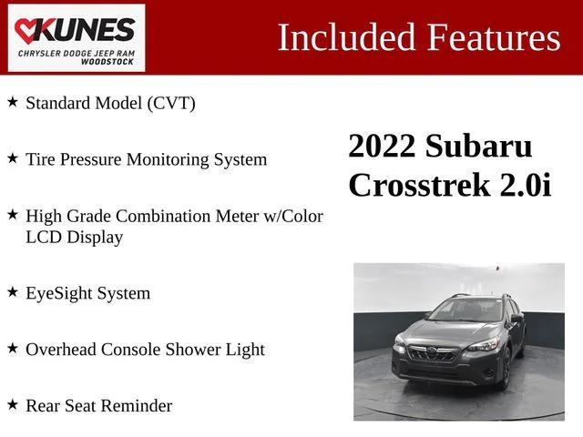 2022 Subaru Crosstrek Base Trim Level