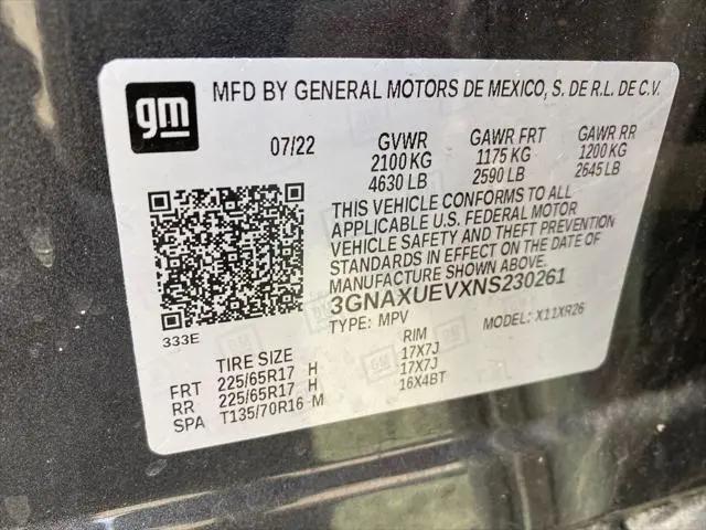 2022 Chevrolet Equinox AWD LT
