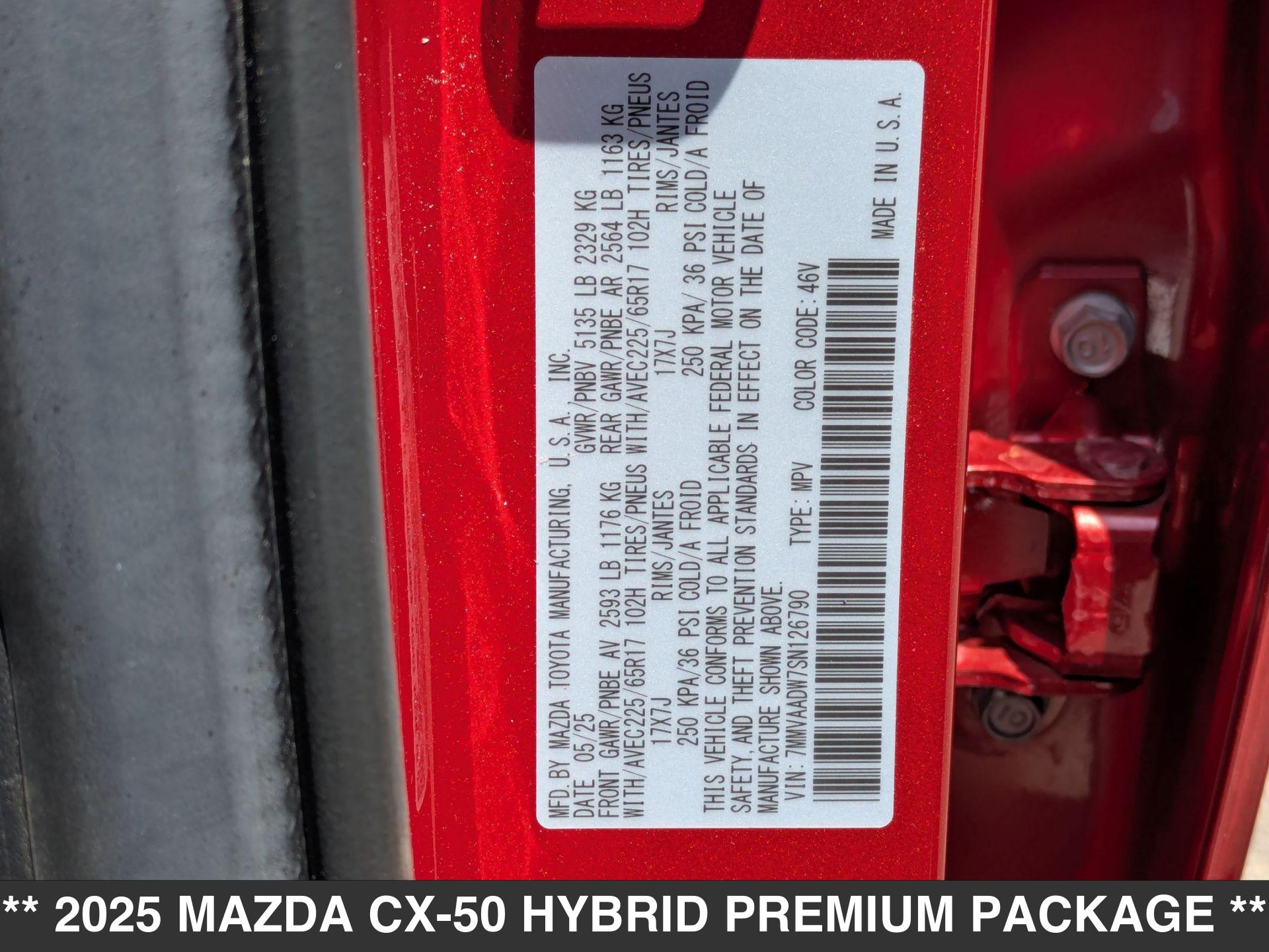 Mazda CX-50 2.5 Hybrid Premium
