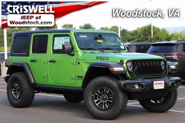 2025 Jeep Wrangler WRANGLER 4-DOOR WILLYS 2025 Jeep Wrangler WRANGLER 4-DOOR WILLYS