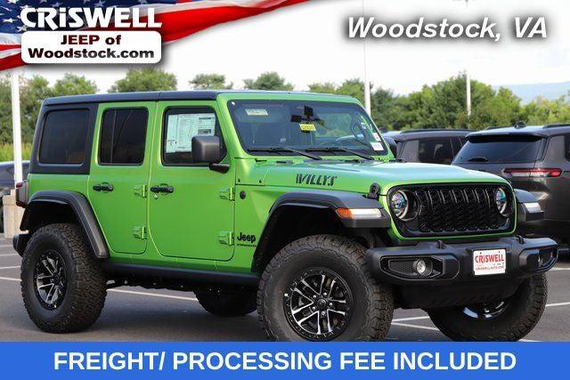 2025 Jeep Wrangler WRANGLER 4-DOOR WILLYS 2025 Jeep Wrangler WRANGLER 4-DOOR WILLYS