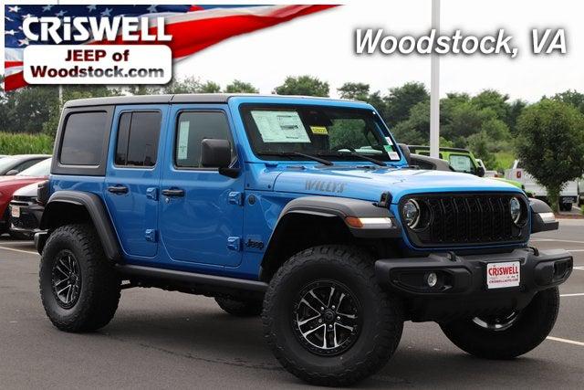 2025 Jeep Wrangler WRANGLER 4-DOOR WILLYS 2025 Jeep Wrangler WRANGLER 4-DOOR WILLYS