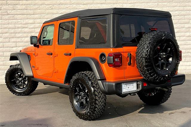 2025 Jeep Wrangler WRANGLER 4-DOOR WILLYS 2025 Jeep Wrangler WRANGLER 4-DOOR WILLYS