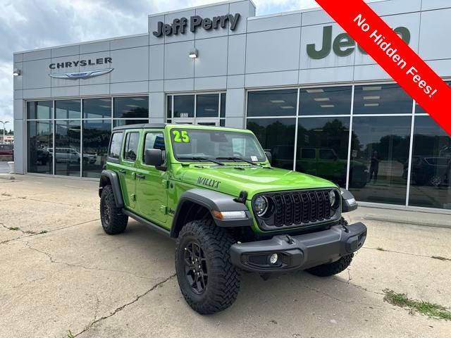 2025 Jeep Wrangler WRANGLER 4-DOOR WILLYS 2025 Jeep Wrangler WRANGLER 4-DOOR WILLYS