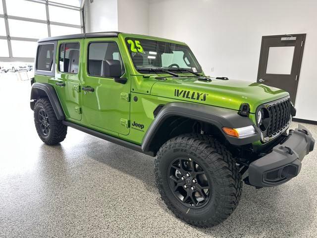 2025 Jeep Wrangler WRANGLER 4-DOOR WILLYS 2025 Jeep Wrangler WRANGLER 4-DOOR WILLYS