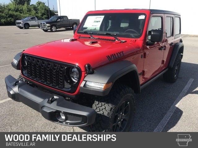 2025 Jeep Wrangler WRANGLER 4-DOOR WILLYS 2025 Jeep Wrangler WRANGLER 4-DOOR WILLYS