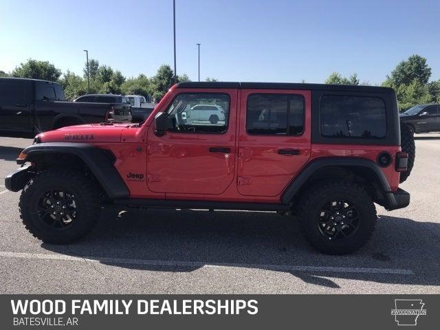 2025 Jeep Wrangler WRANGLER 4-DOOR WILLYS 2025 Jeep Wrangler WRANGLER 4-DOOR WILLYS