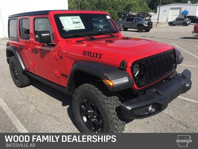 2025 Jeep Wrangler WRANGLER 4-DOOR WILLYS 2025 Jeep Wrangler WRANGLER 4-DOOR WILLYS